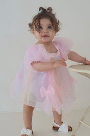 Rainbow Puff Romper