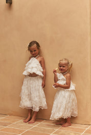 Embroidered Halter Top