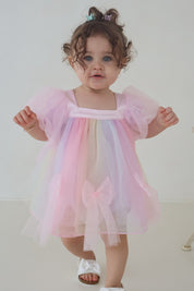 Rainbow Puff Romper