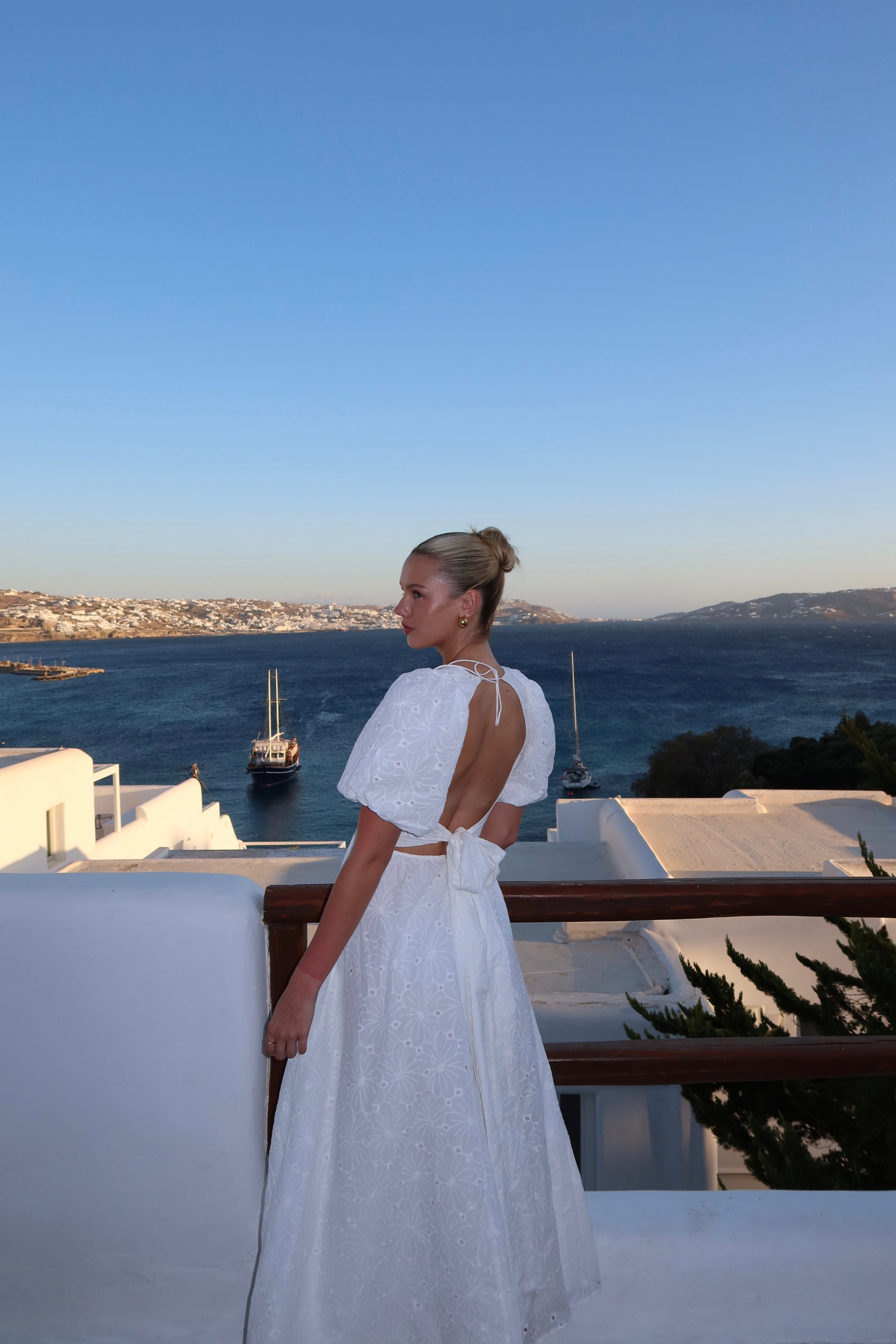 Monaco Maxi - White Lace