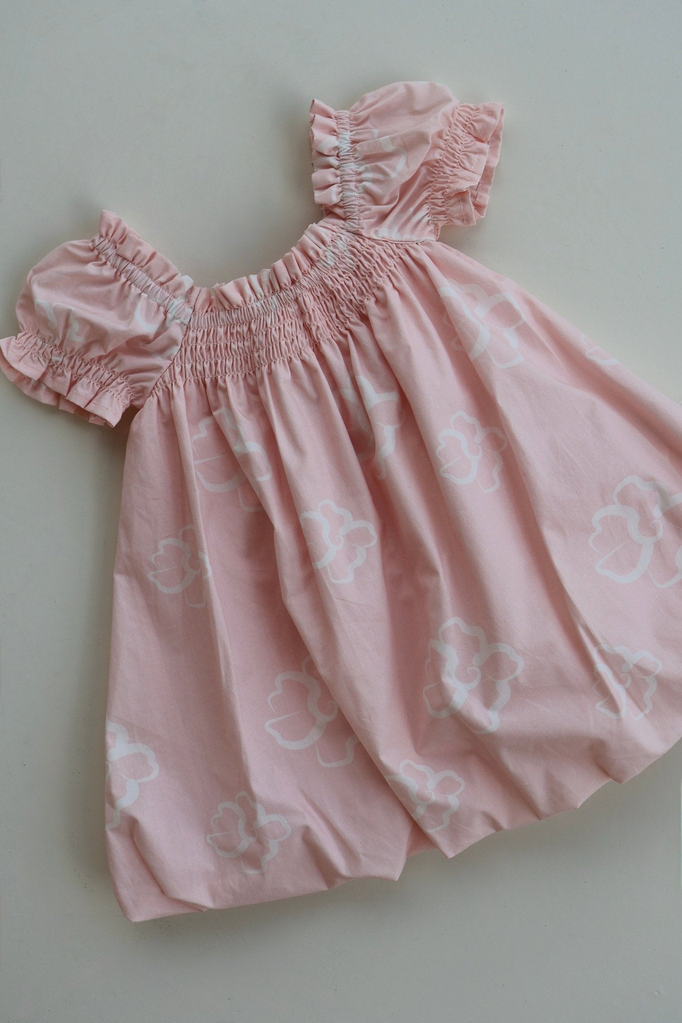 Hibiscus Puff dress