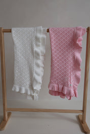 Signature Knit Frill Blanket