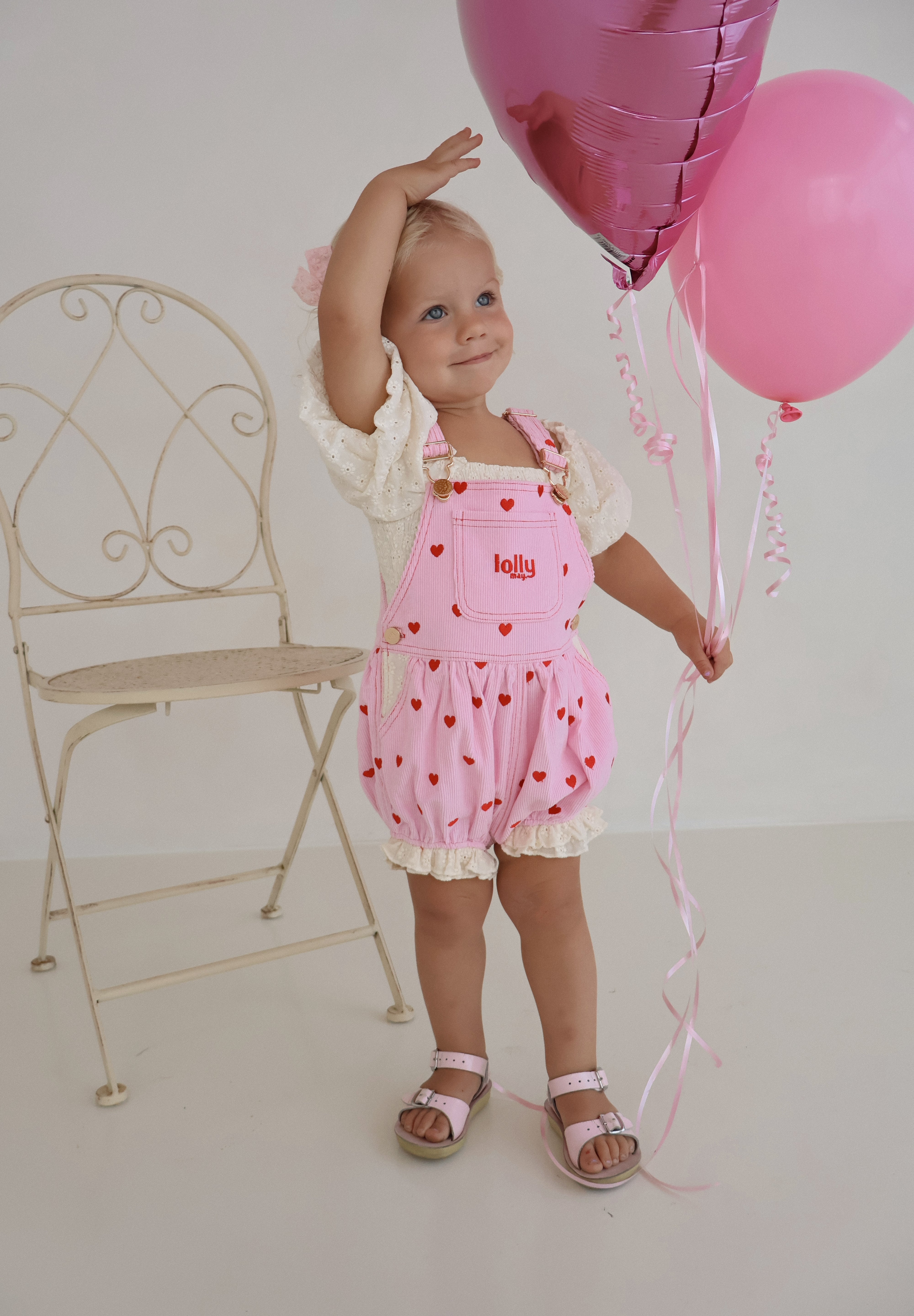 Sweetheart Bubble Overalls