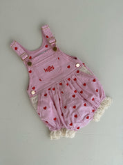 Sweetheart Bubble Overalls