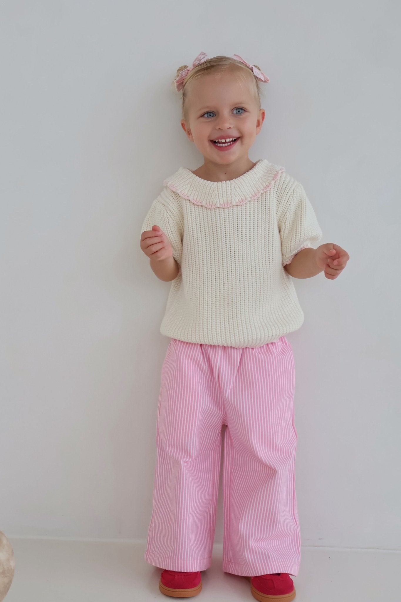 Pink Stripe Pants