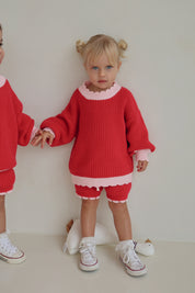 Raspberry Knit Set