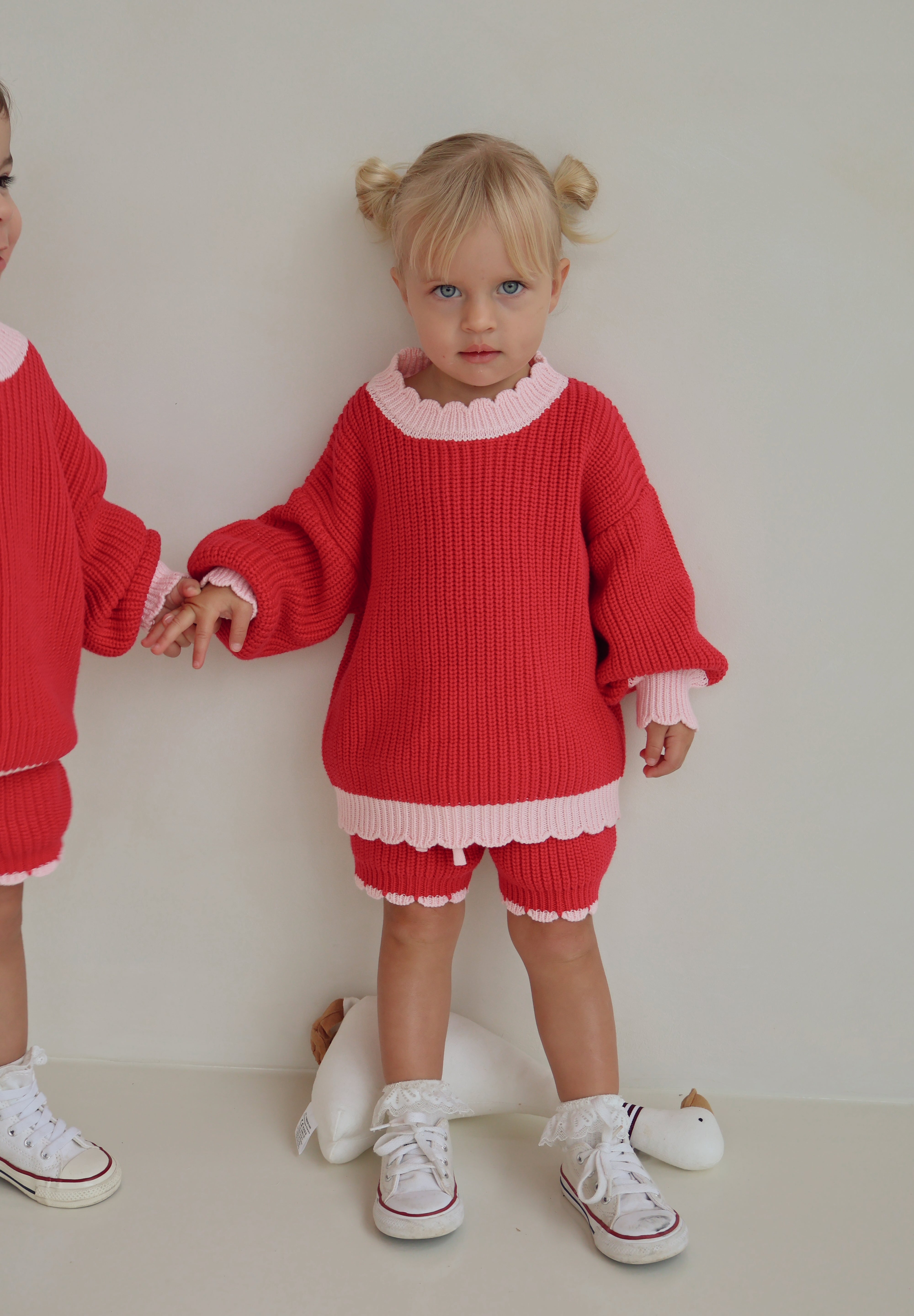 Raspberry Knit Set