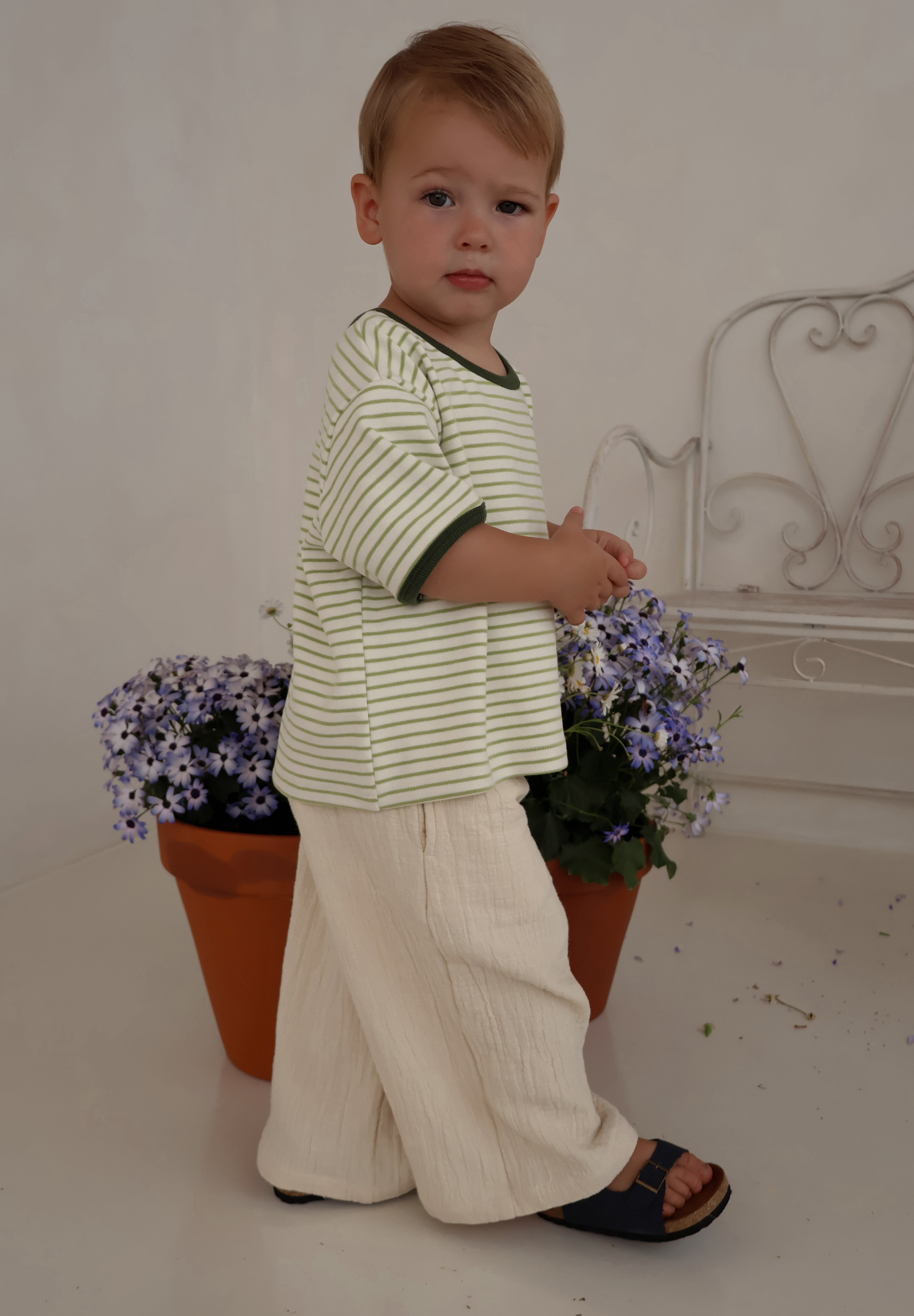 Green Stripe T-shirt