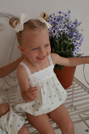 Bluebell Posy Bubble Romper