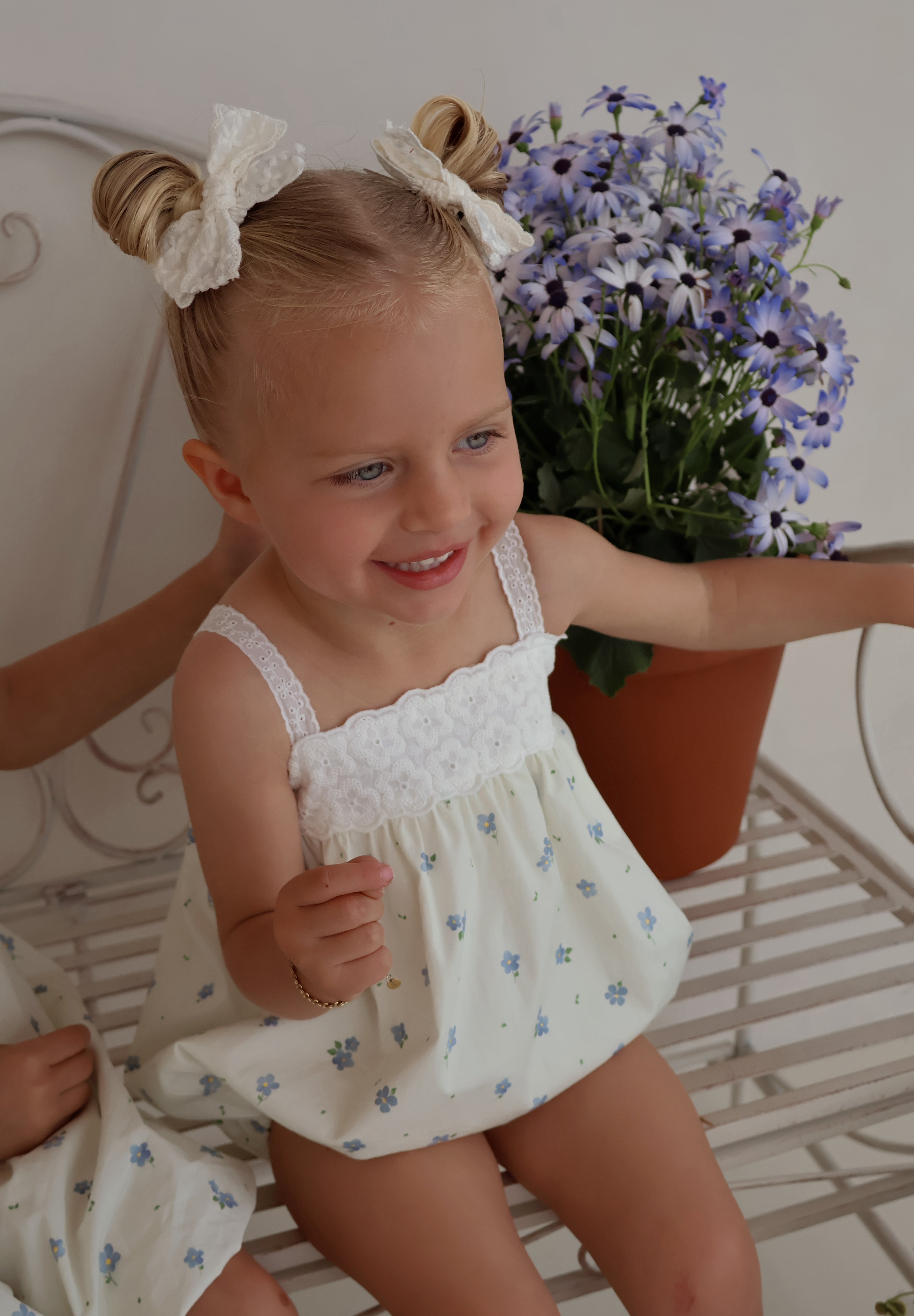 Bluebell Posy Bubble Romper