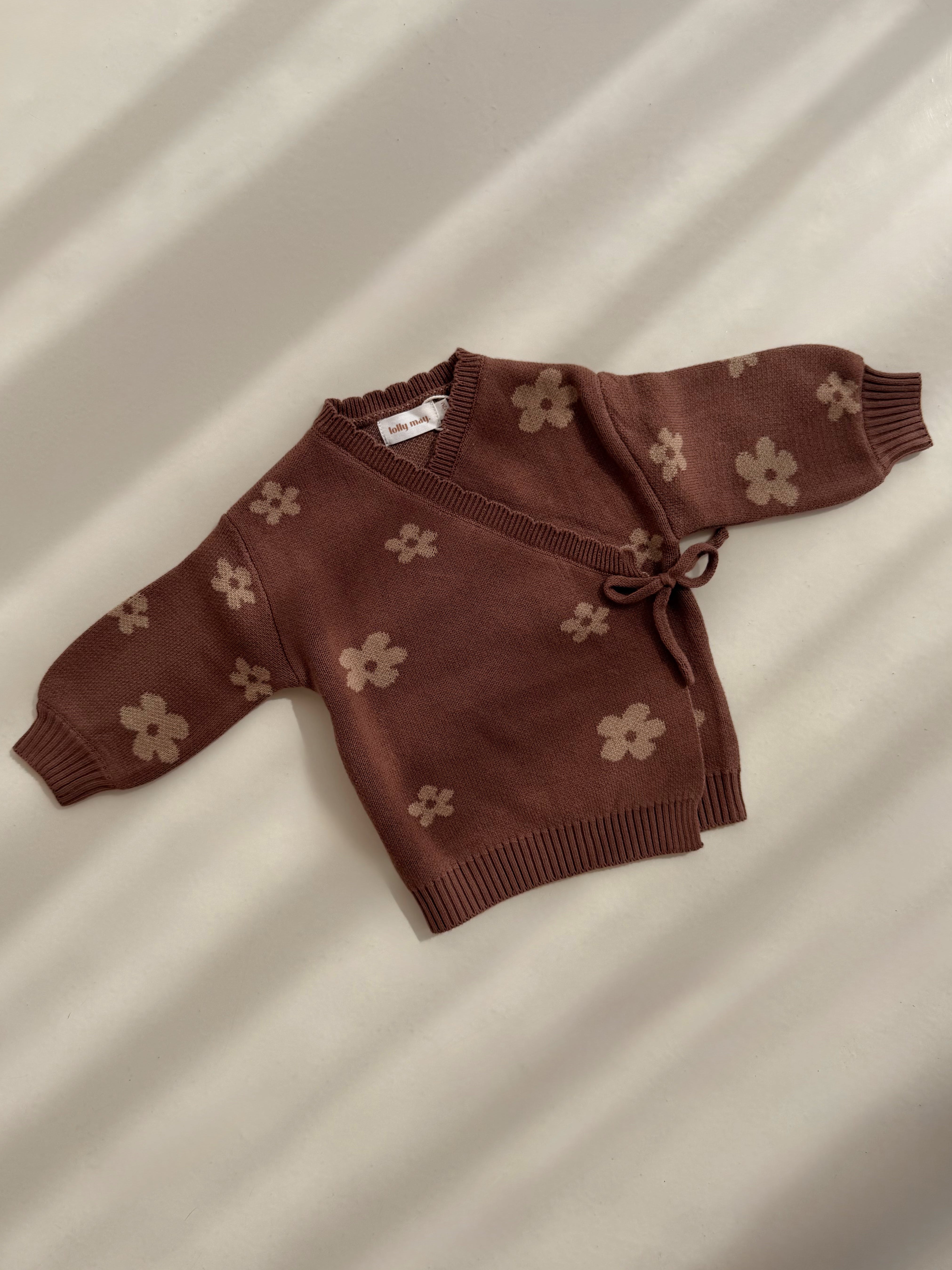 Hot Choc Knit Wrap