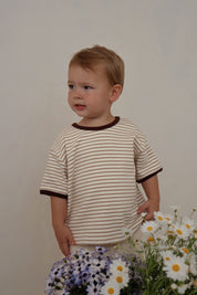 Brown Stripe T-Shirt