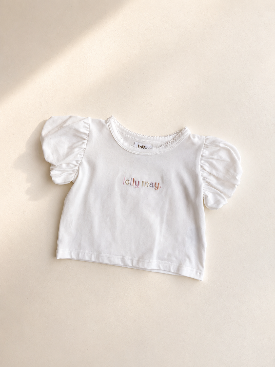White Puff T-shirt