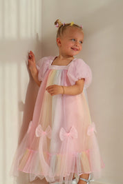 Rainbow Gown Dress