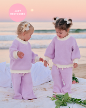 Lilac Knit Set