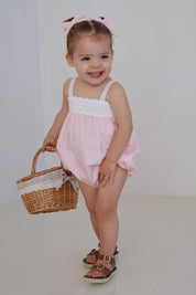 Peony Bubble Romper
