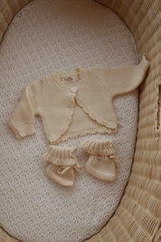 Cream Cardigan Newborn Bundle