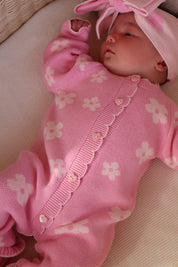 Pink Petal Romper