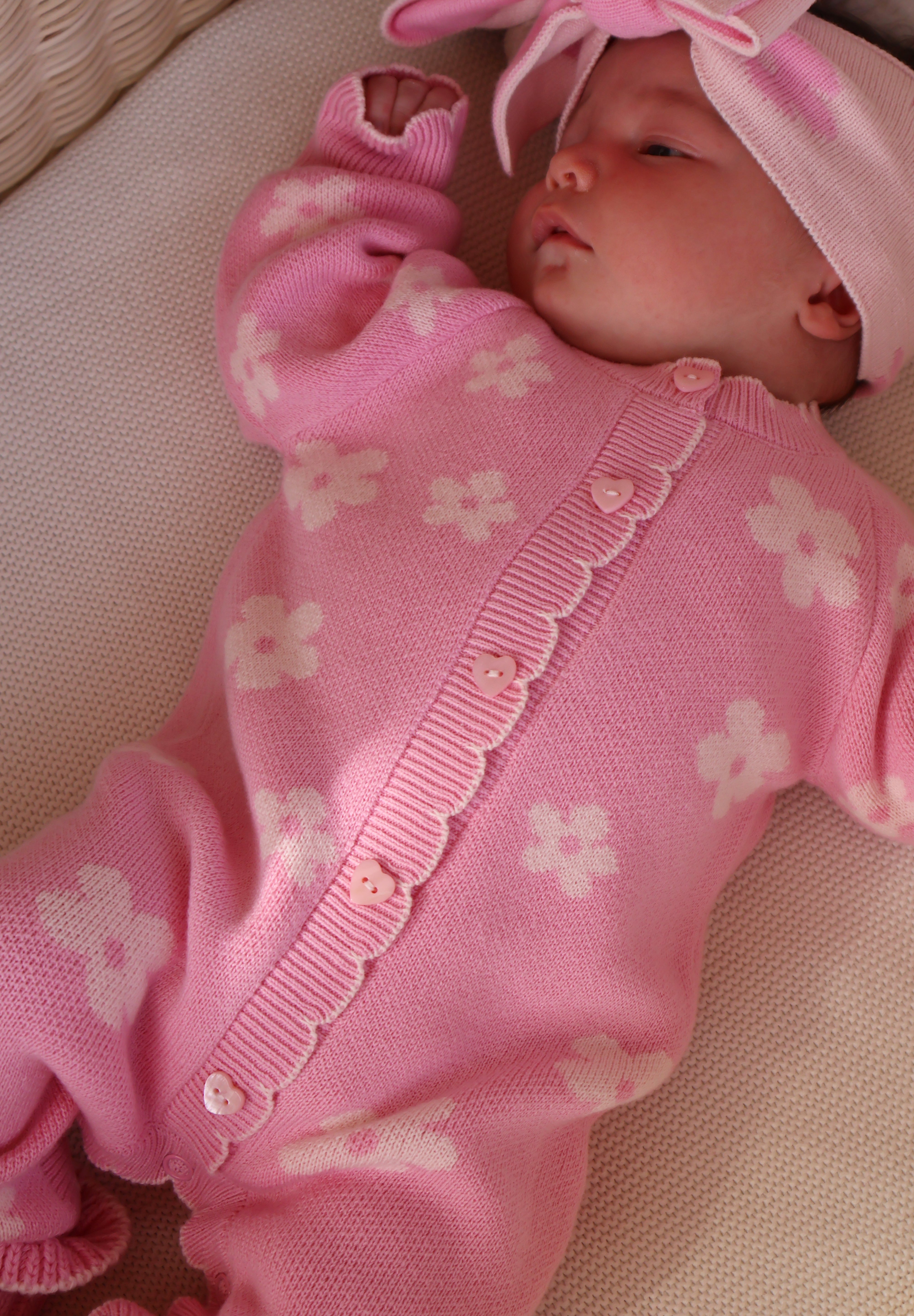 Pink Petal Romper