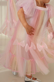 Rainbow Gown Dress