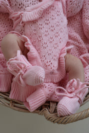 Ballet Wrap Knit Romper