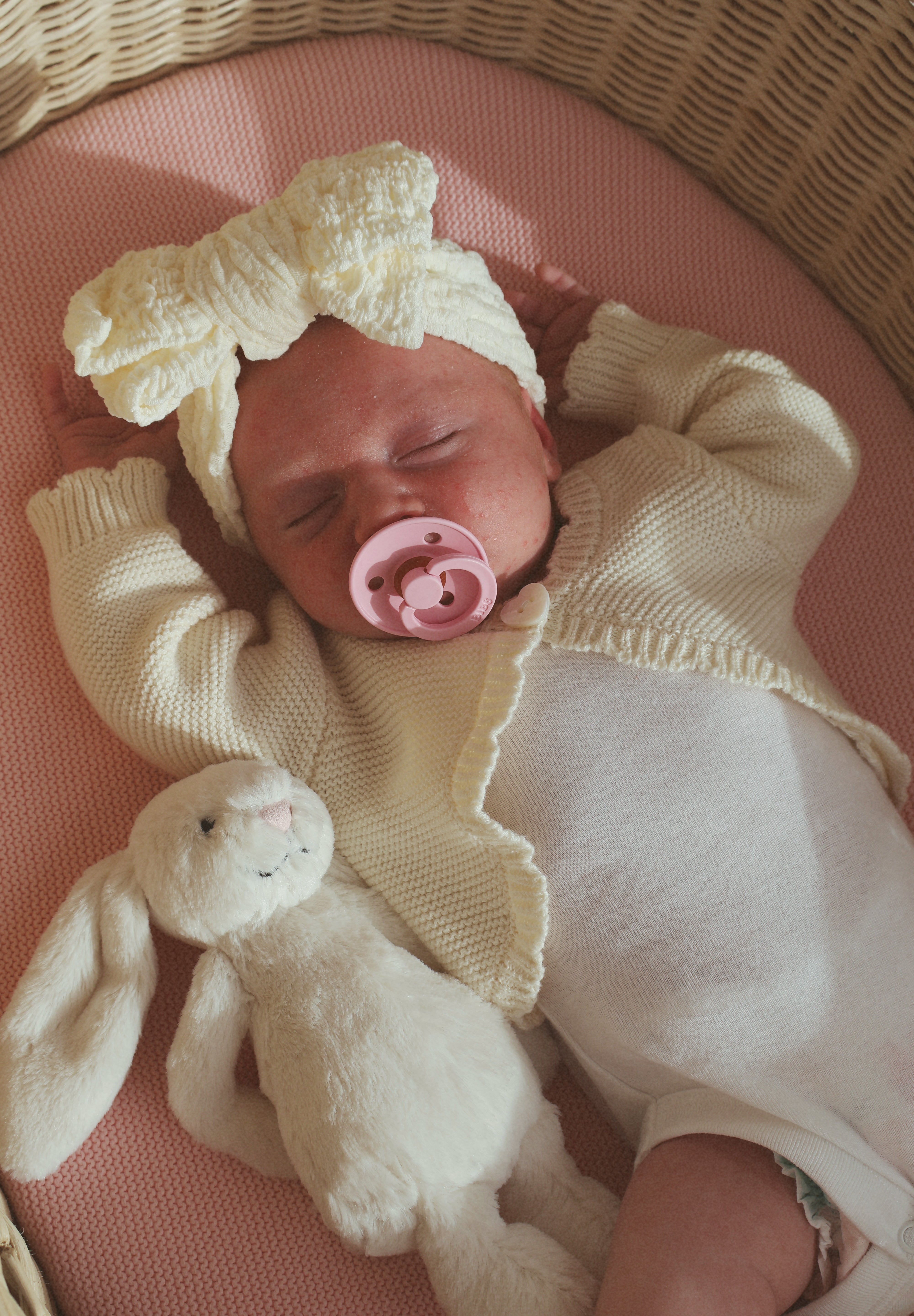 Cream Cardigan Newborn Bundle