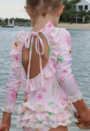 Tropicana Long Sleeve Swimwear