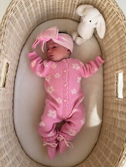 Pink Petal Romper