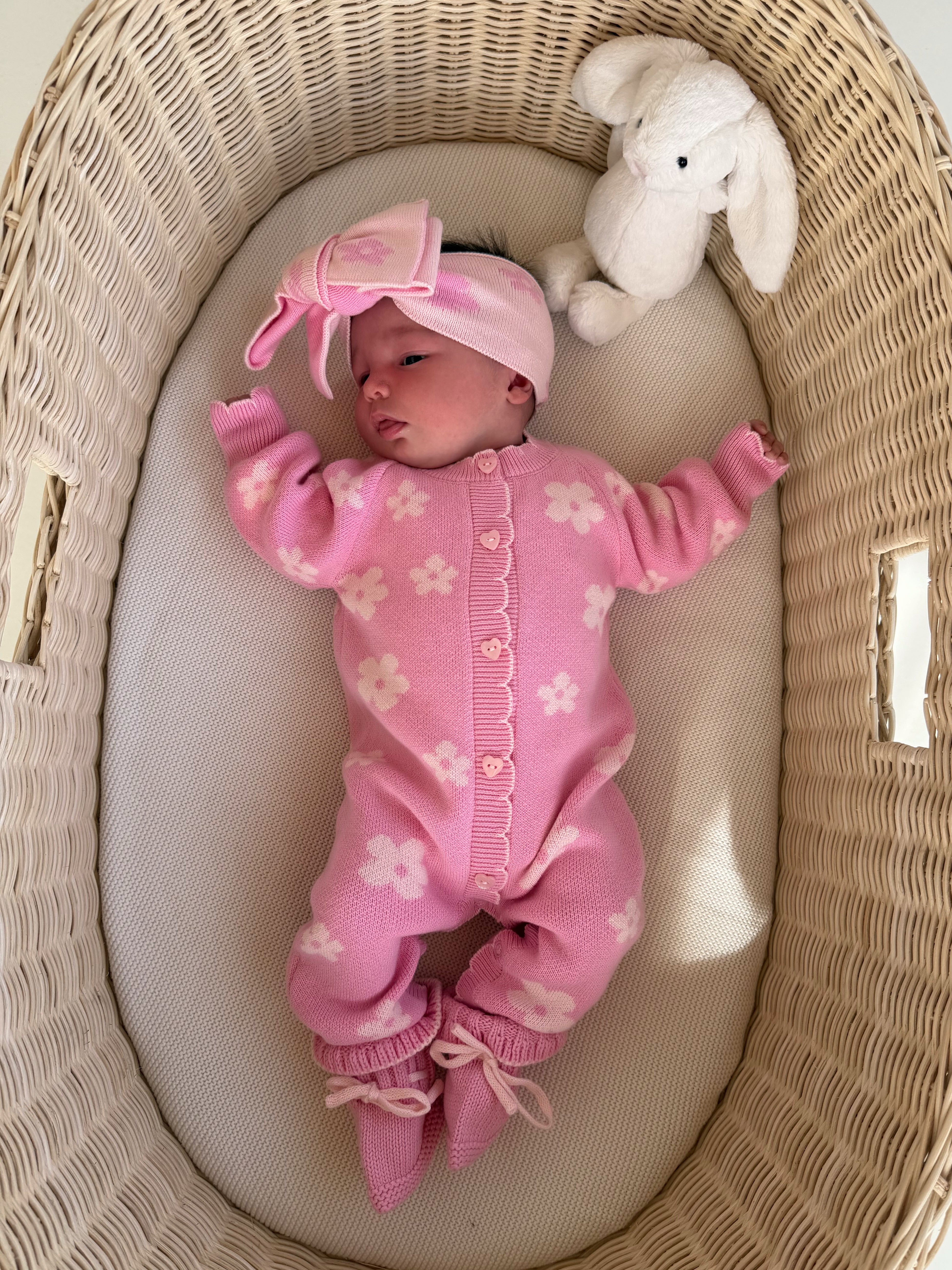 Pink Petal Romper