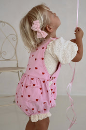 Sweetheart Bubble Overalls