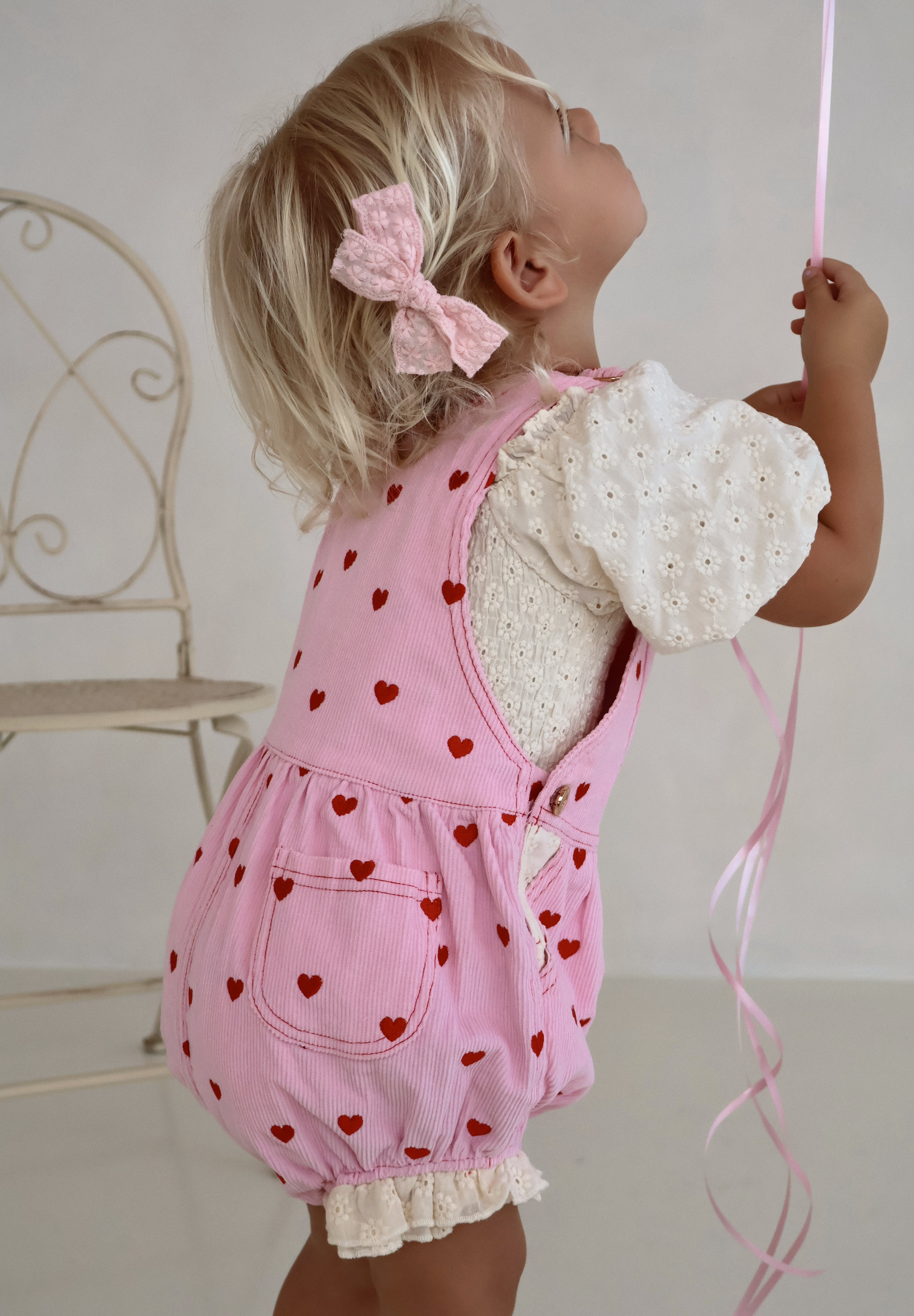 Sweetheart Bubble Overalls