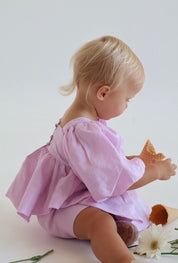 Lilac Linen Bubble Set