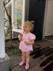 T-shirt Puff Romper
