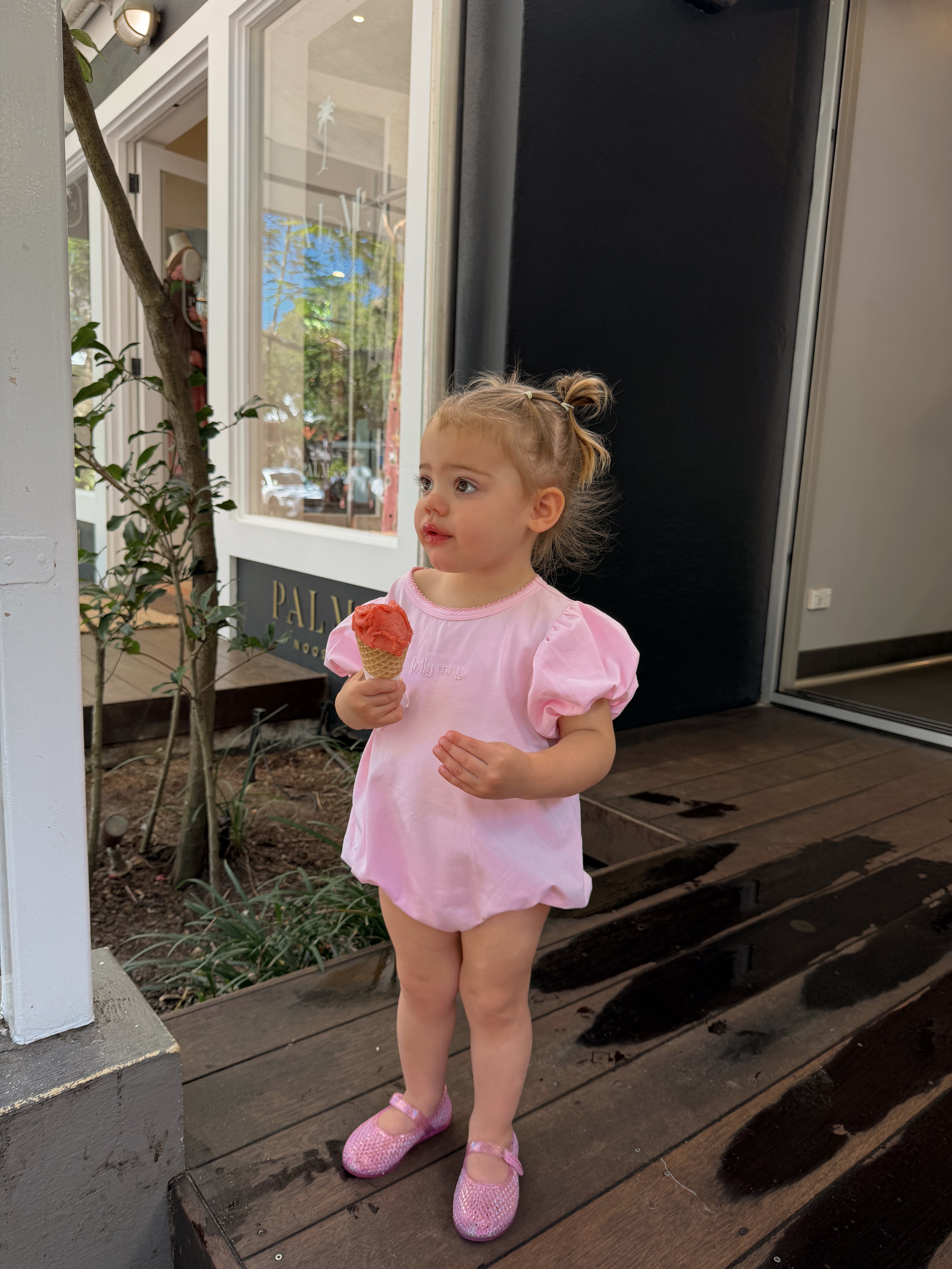 T-shirt Puff Romper