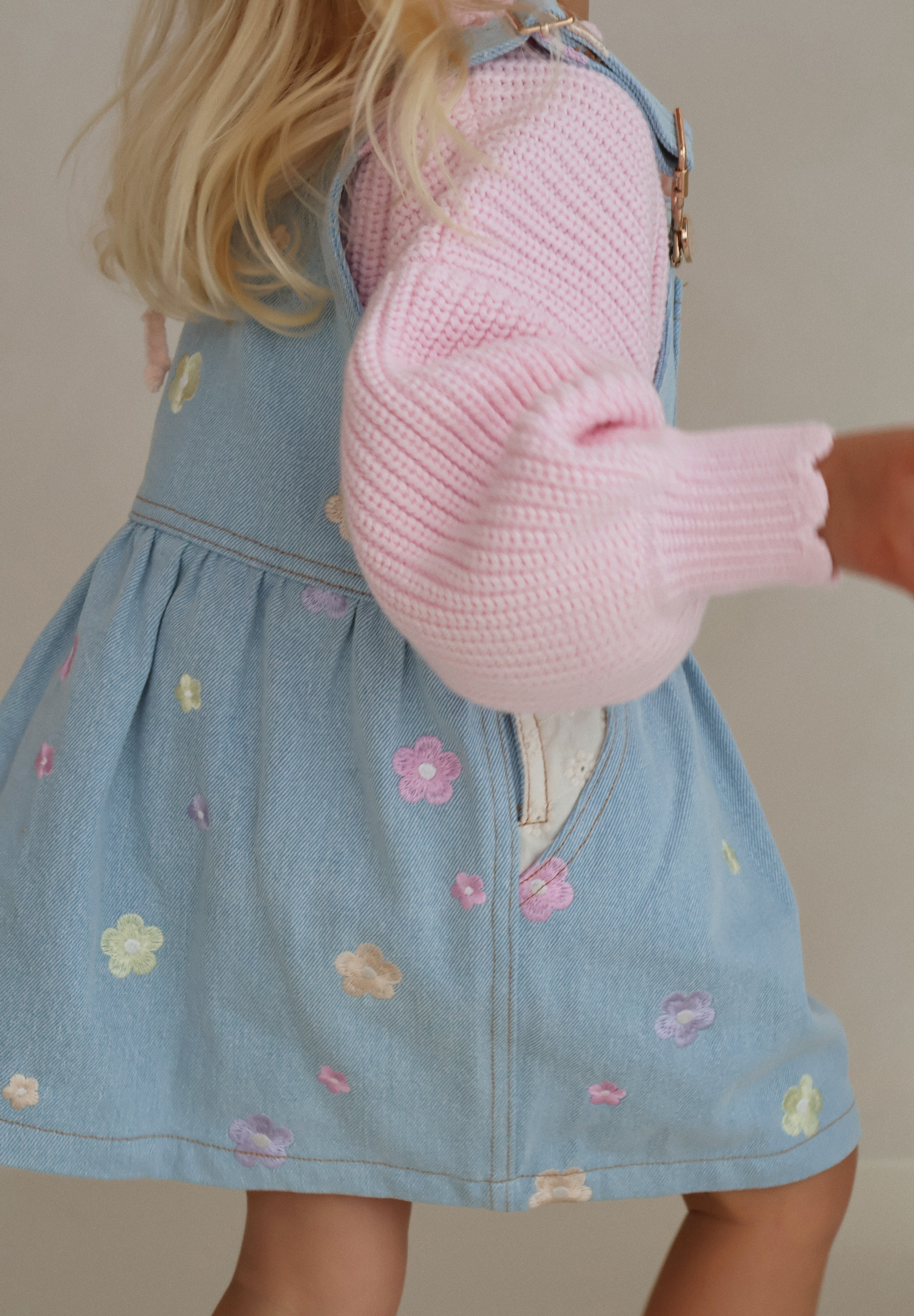 Baby Pink Cottage Knit