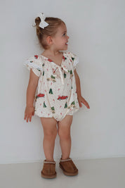 Gingy Puff Romper