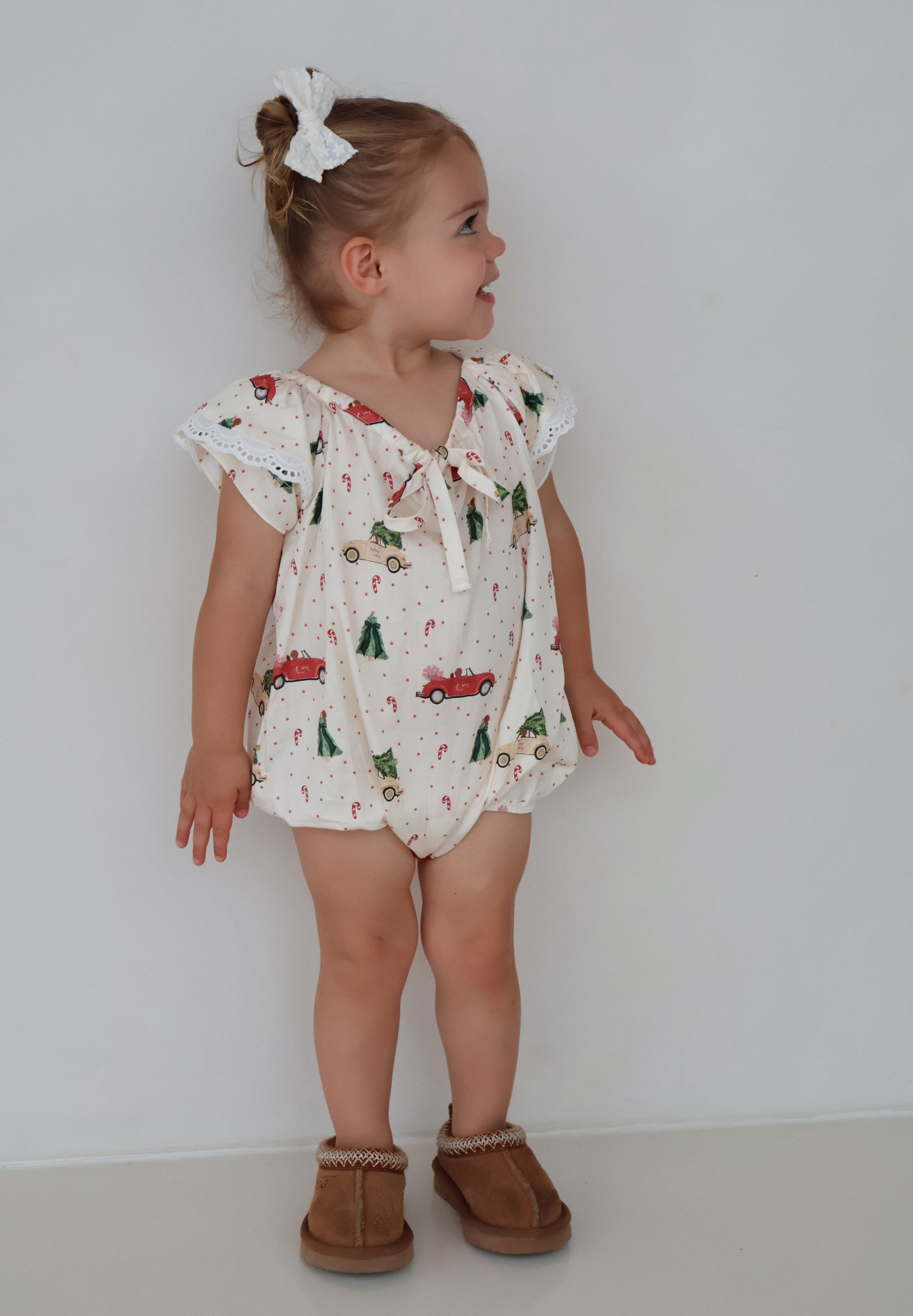 Gingy Puff Romper