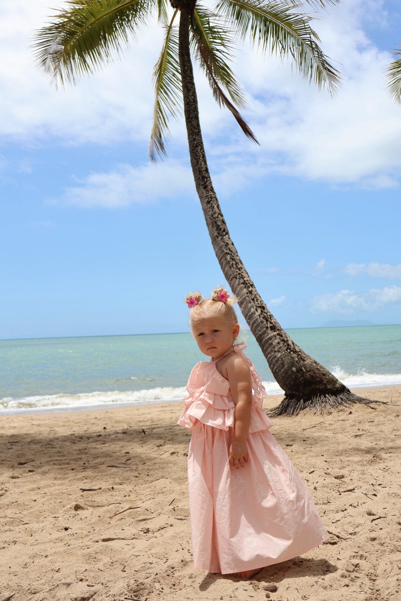 Pink Hibiscus Skirt