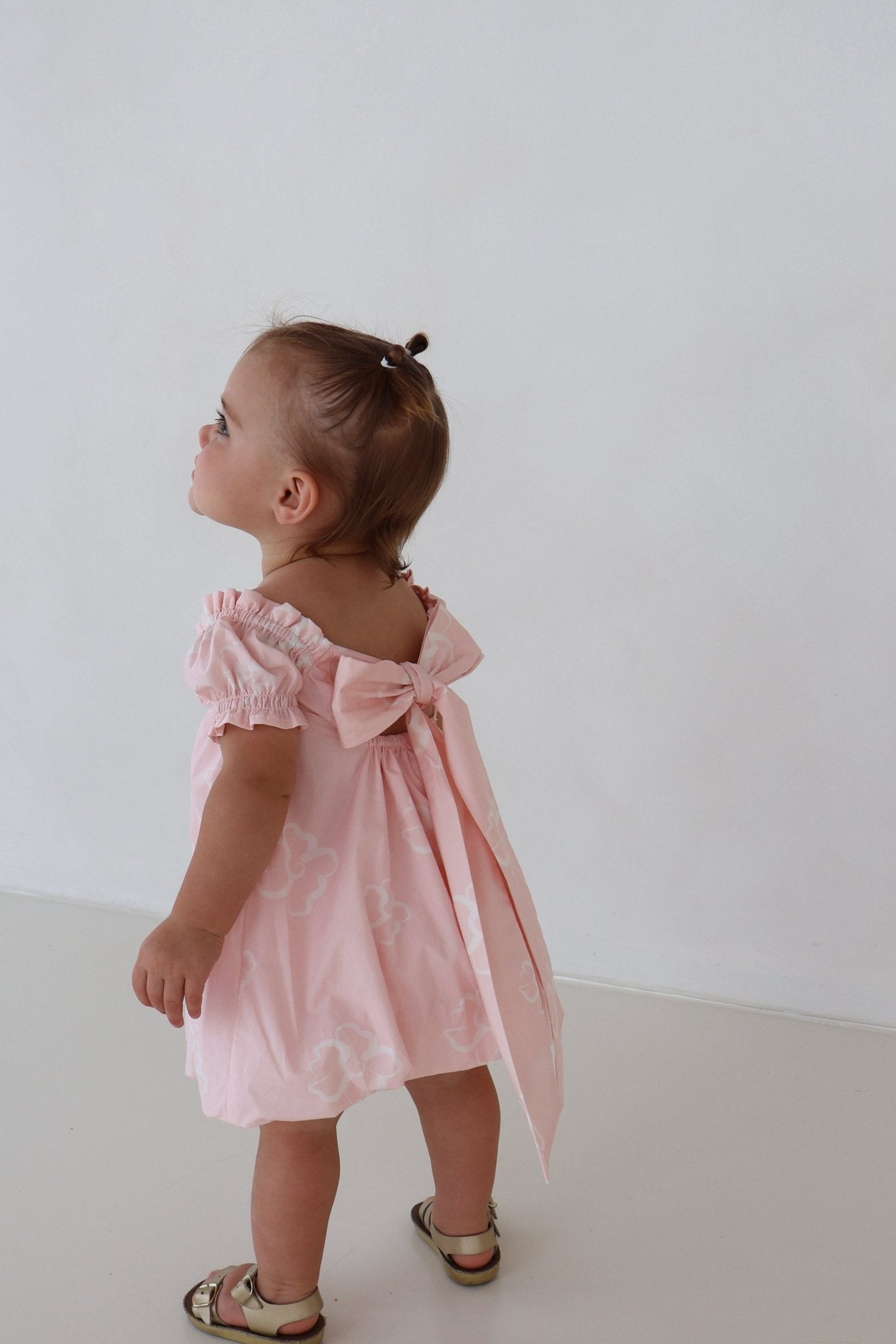 Hibiscus Puff dress