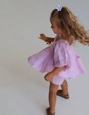 Lilac Linen Bubble Set