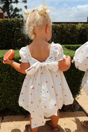 Tutti Frutti Puff Dress