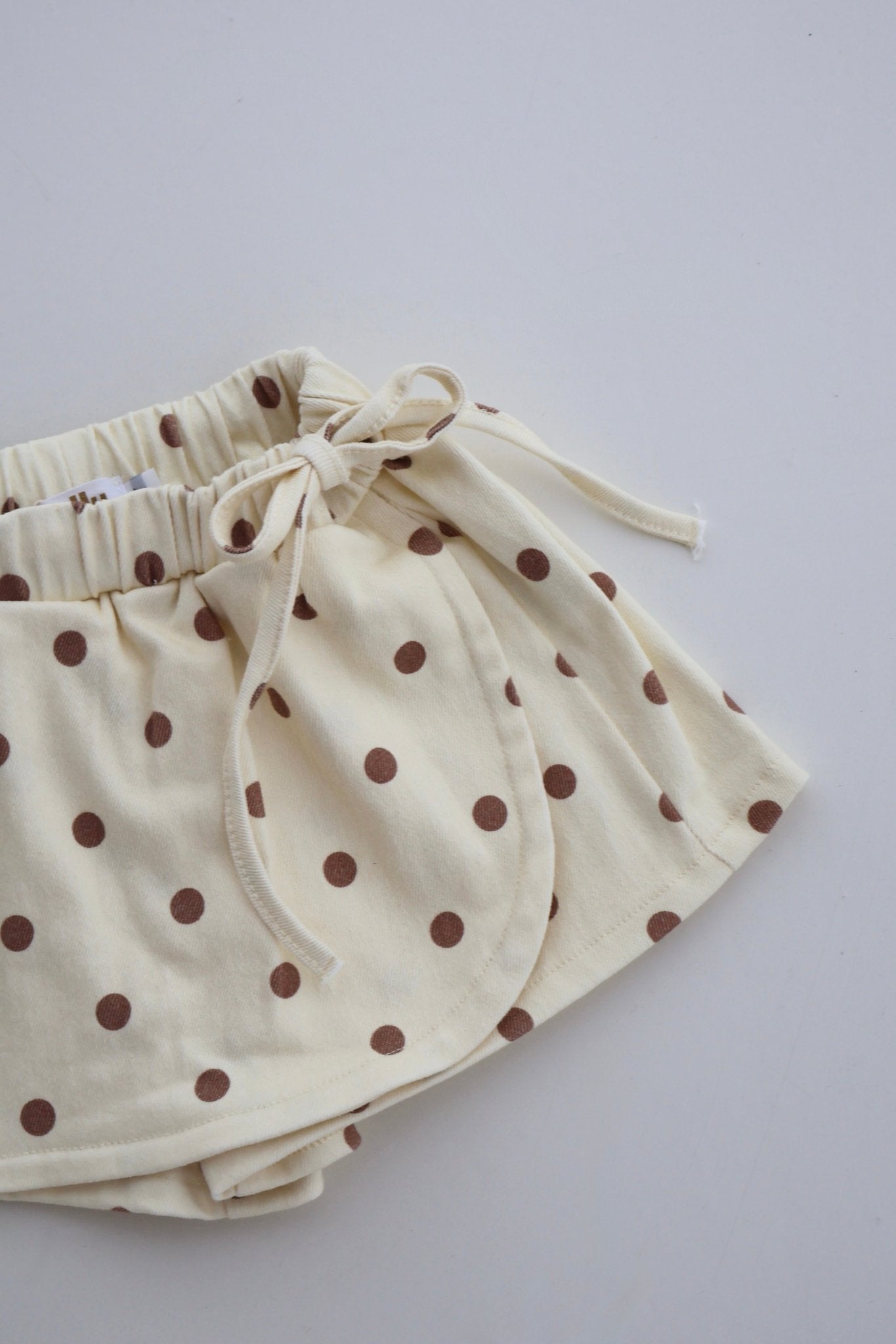 Yellow Polka Dot Skort