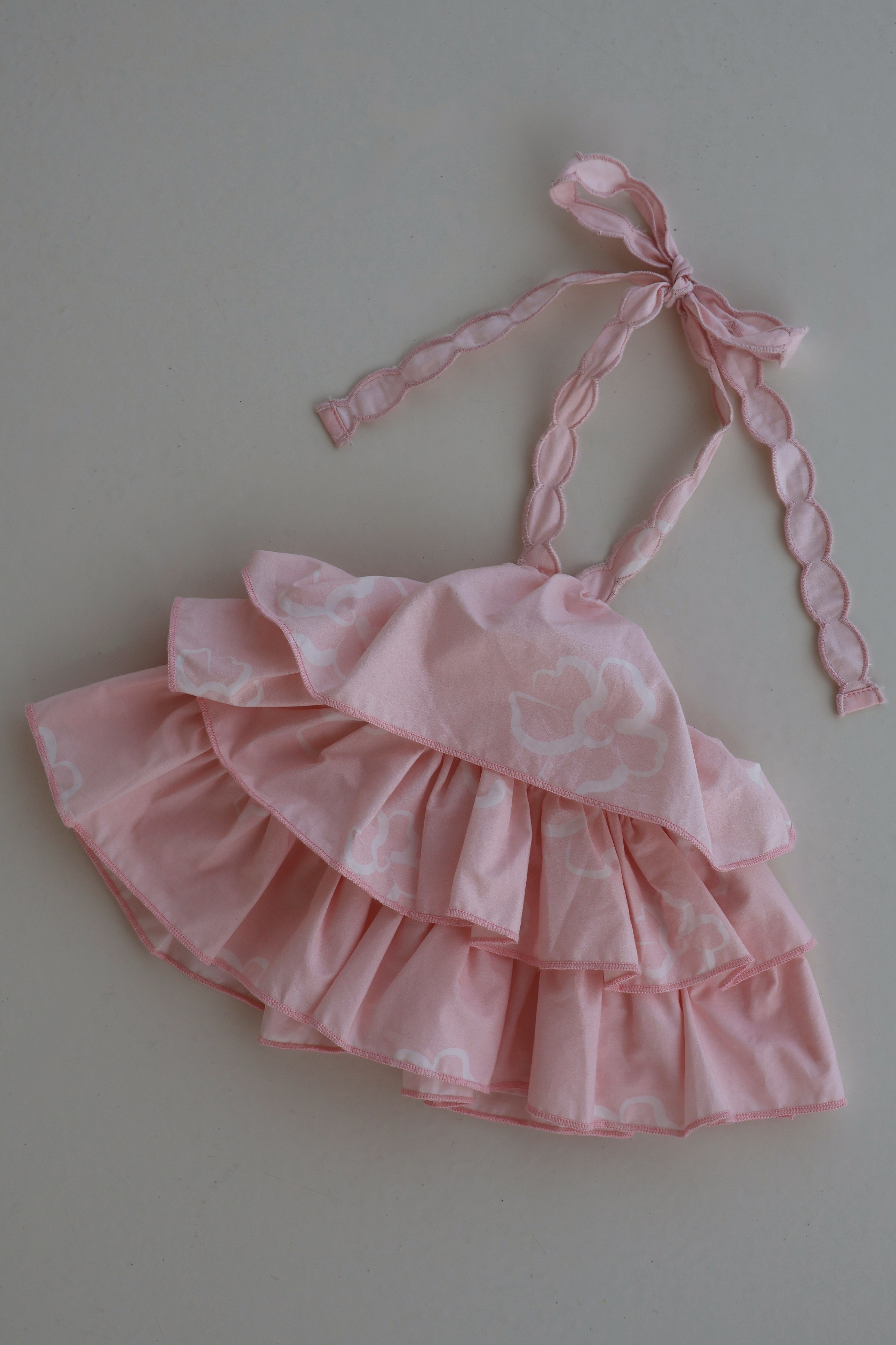 Pink Hibiscus Halter Top