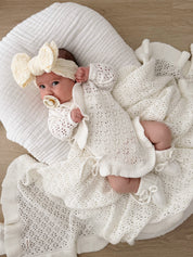 Cloud Wrap Knit Romper