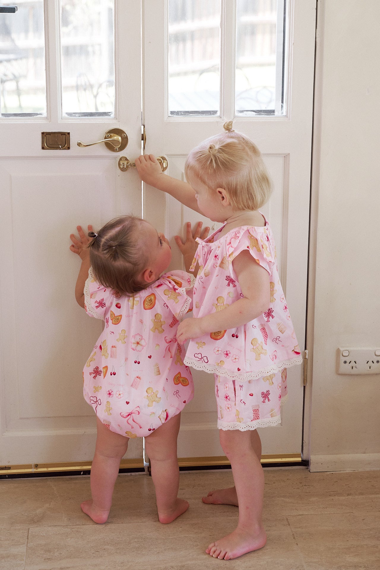Baby Gingerbread Romper