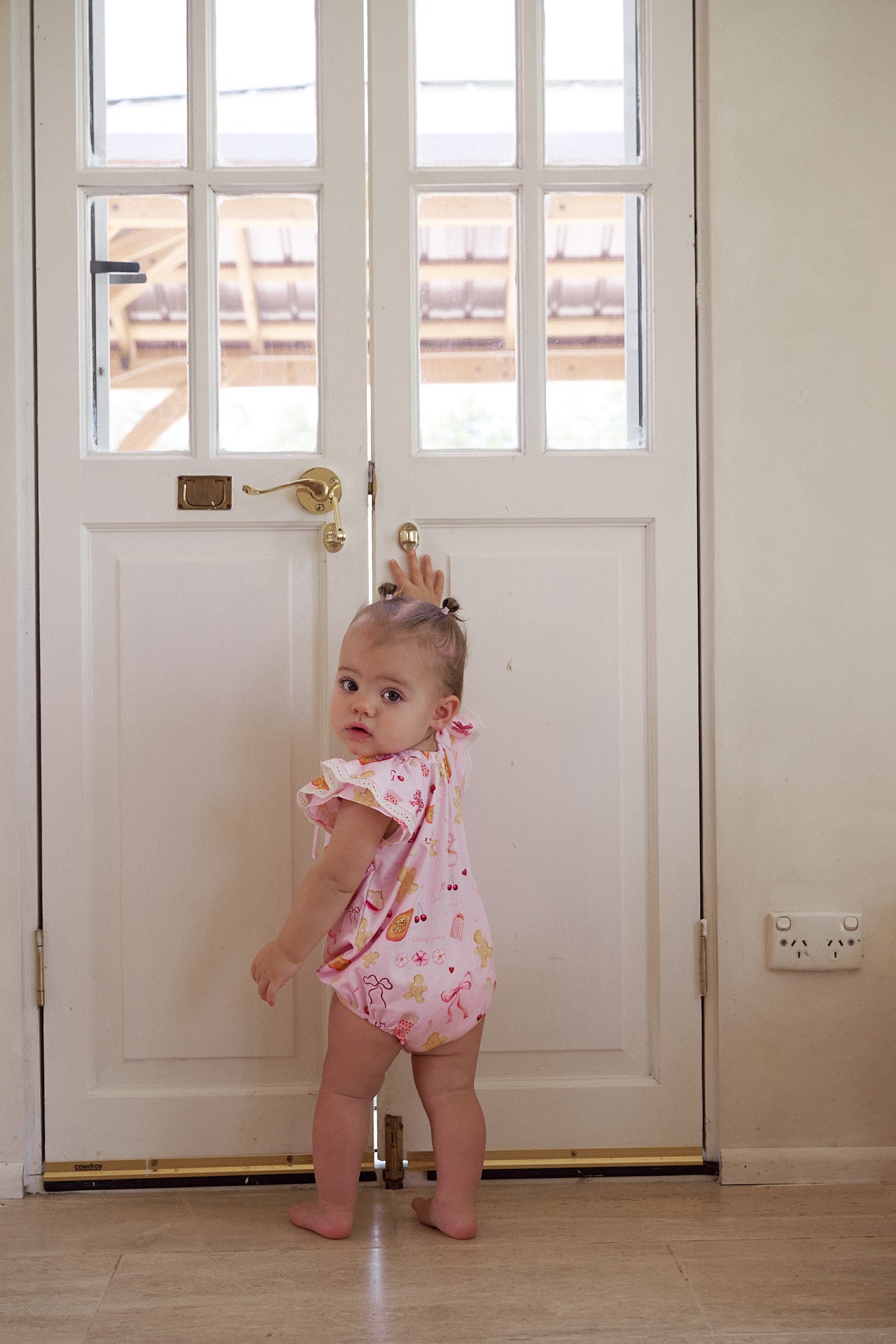 Baby Gingerbread Romper