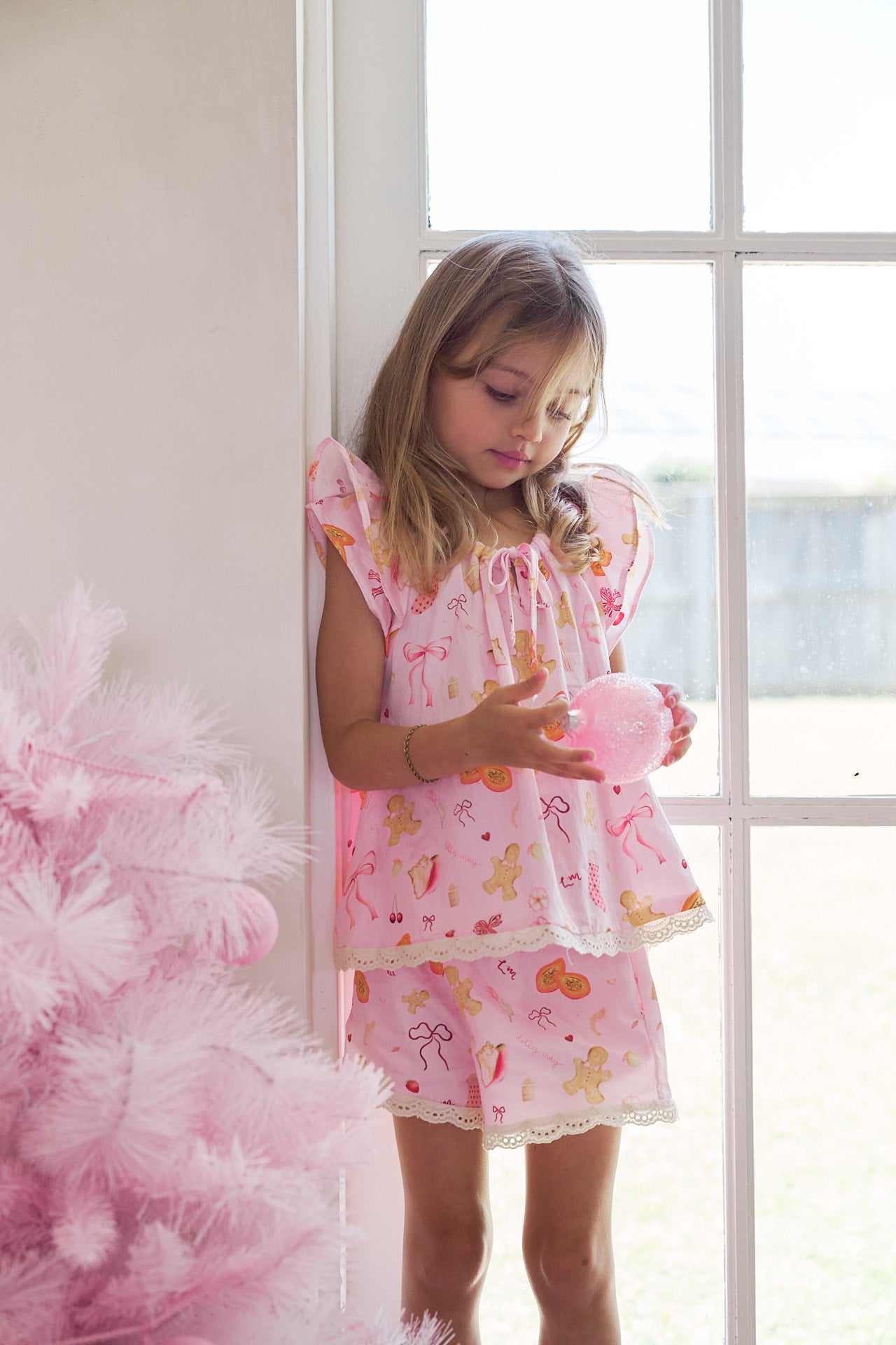 Girls Gingerbread Lounge Set