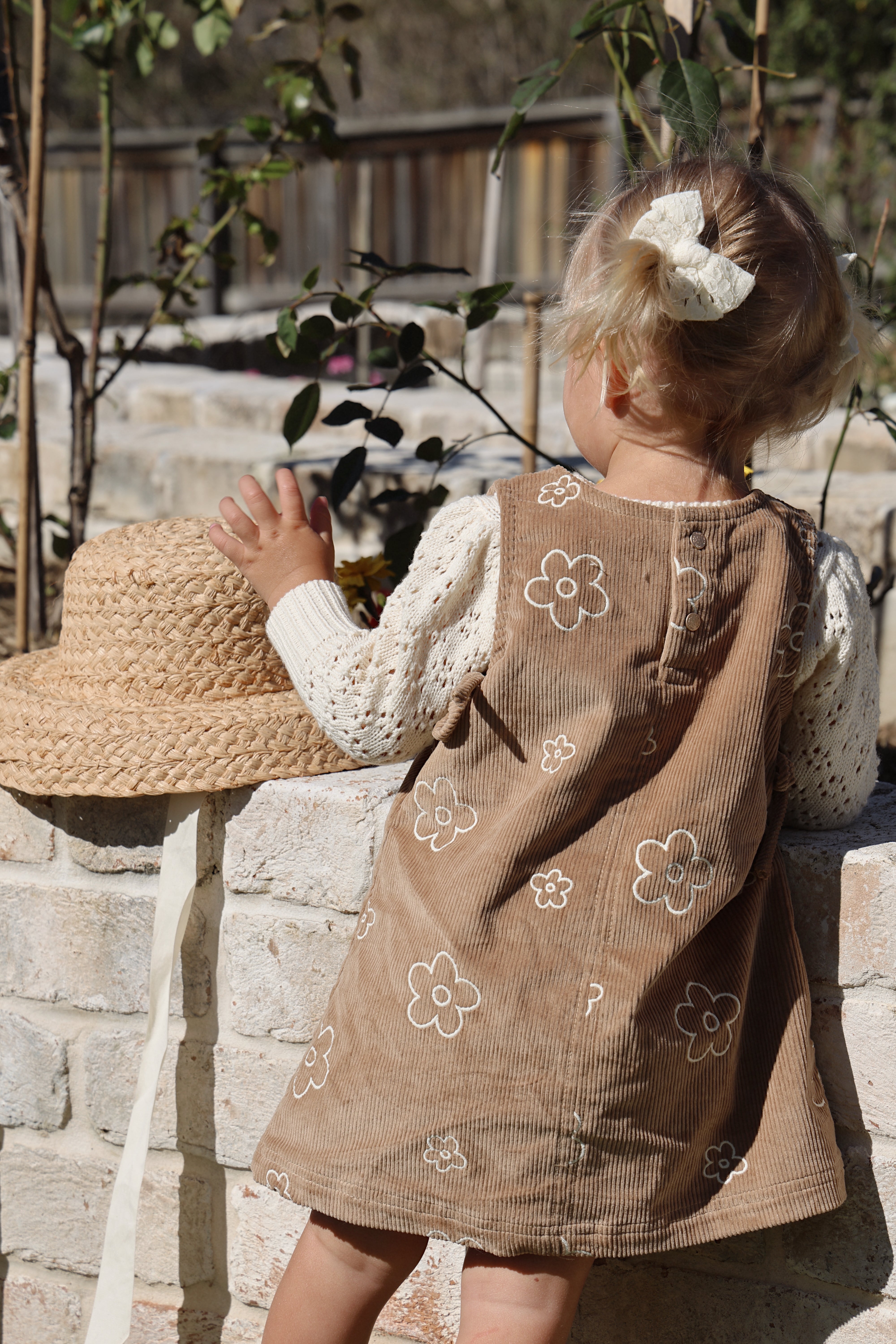 ワンピース apolina Wilma Dress, Golden Grove 3-5y APOLINA - Wilma Dress（Bellflower Carnation）