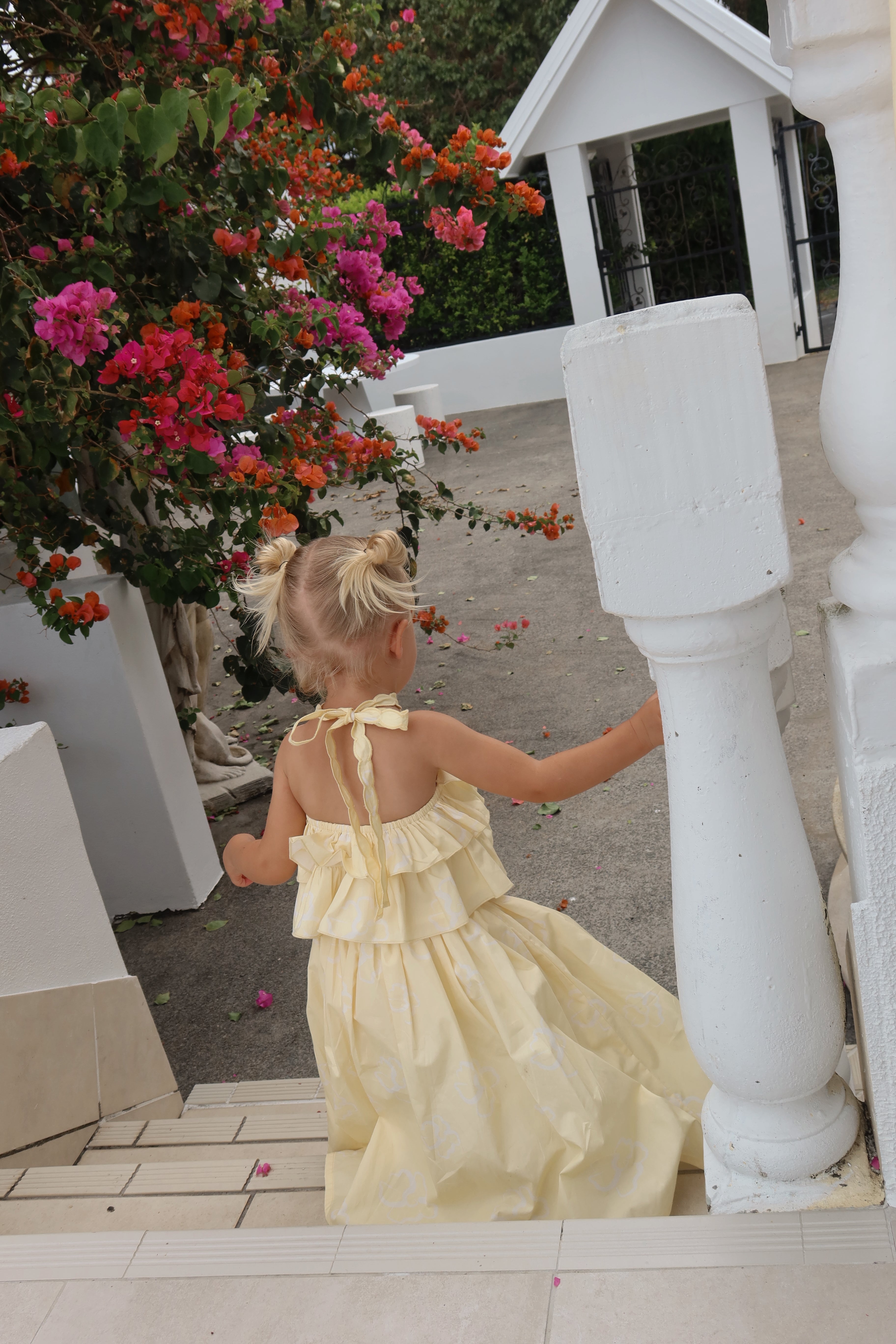 Lemon Hibiscus Skirt