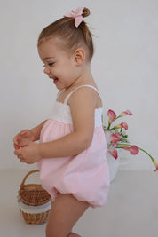 Peony Bubble Romper